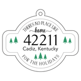 B&C Hand Crafted Zip Code Ornaments