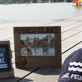 Lake People - 6.75" X 7.45" Frame (Holds 4" X 6" Photo)