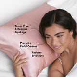 Kitsch Solid Satin Pillowcase
