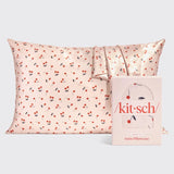 Kitsch Cherries Satin Pillowcase