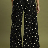 Polka Dot Wide Leg Pants