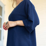 Casual 3/4 Sleeve Top