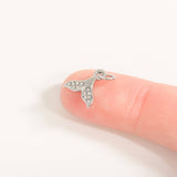 Stainless Steel Mermaid Tail Charm