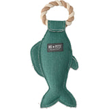 River Dog - 12" Canvas Dog Toy On Rope
