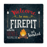 Toasted Tumbled Tile Coaster