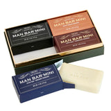 Man Bar Mini Soap Set of 4