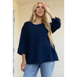 Casual 3/4 Sleeve Top