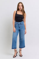 Judy Blue Wide Leg Crop Jeans