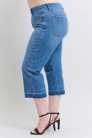 Judy Blue Wide Leg Crop Jeans