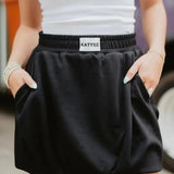 Scuba Bubble Mini Skirt