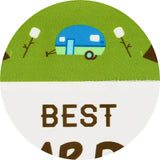 Camp Dog - 12" x 8" Canvas Slip on Pet Bandana