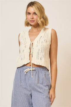 Knit Sweater Vest