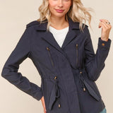 Navy Jacket with Pockets