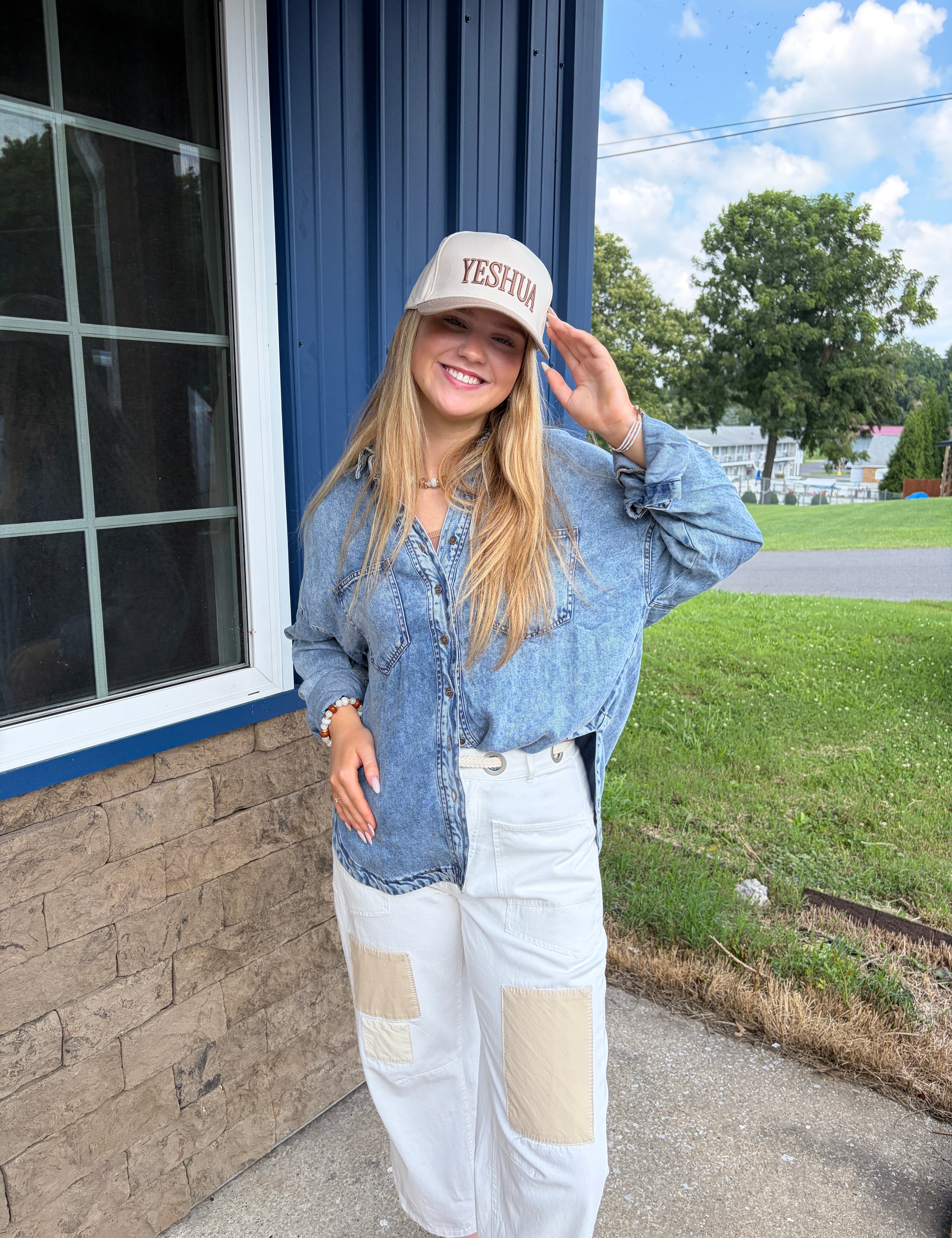 Washed Long Sleeve Shirt