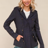 Navy Jacket with Pockets