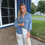 Washed Long Sleeve Shirt
