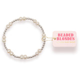 Beaded Blondes ILY Coastal Pearl Bracelet