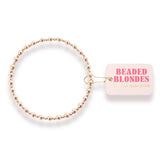 Beaded Blondes Mini Katy Bracelet