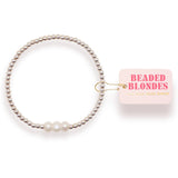 Beaded Blondes Harper Pearl Bracelet