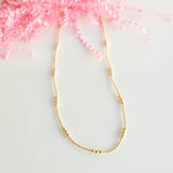 Beaded Blondes Pearl Poppi Necklace