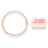 Beaded Blondes Madi Pearl Bracelet