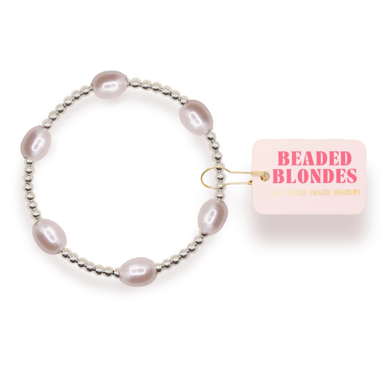Beaded Blondes Pearl Poppi Bracelet