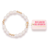 Beaded Blondes Willow Pearl Bracelet