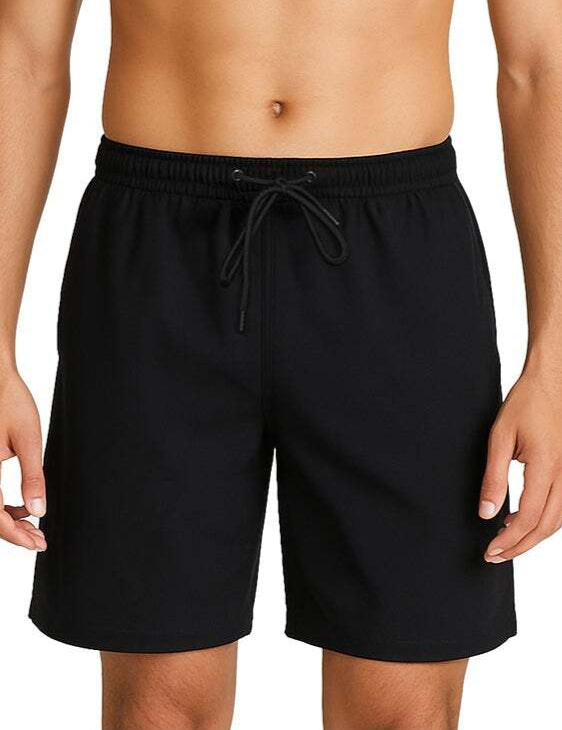 Men's Solid 3 Pocket Swim Trunk