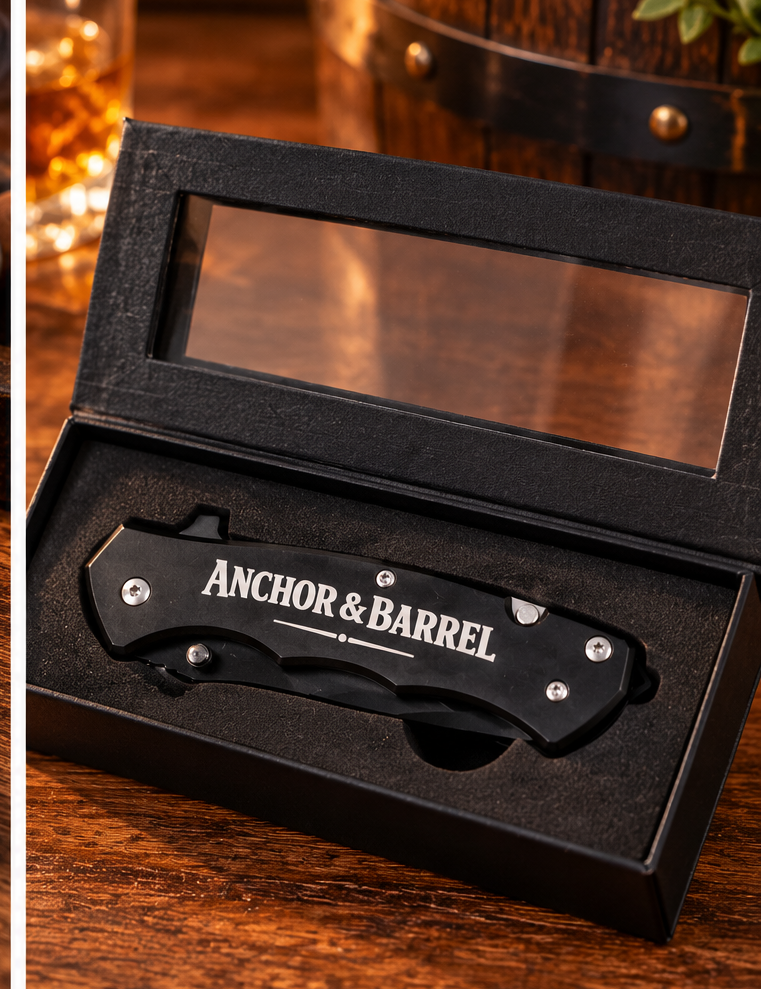 Anchor & Barrel Pocket Knife