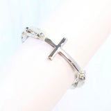 Amelia Link Large Cross Bracelet