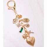 Janey Heart Bag Charm