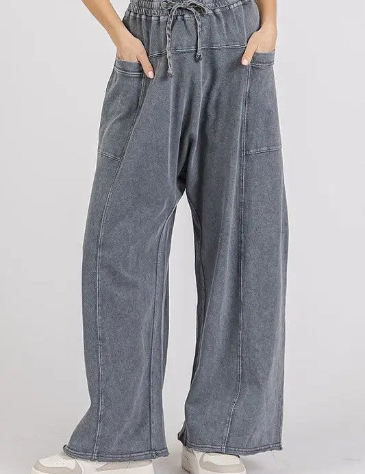 Pull On Barrel Pants
