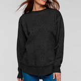 Black Leopard Tone on Tone Sweatshirt