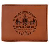 Anchor & Barrel Bi Fold Wallet