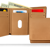 Anchor & Barrel Tri Fold Wallet