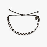 Pura Vida Black & White Seed Bead Bracelet