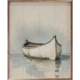 White Boat On The Water Picture