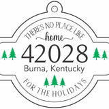 B&C Hand Crafted Zip Code Ornaments