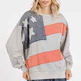 American Flag Sweatshirt