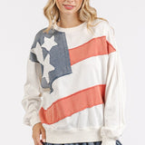 American Flag Sweatshirt