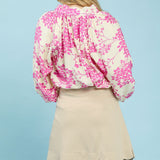 Scallop Hem Stretch Mini Skort