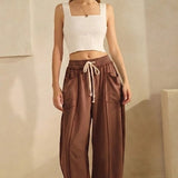 Washed Barrel pants