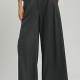 Pleated Wide Leg Pants