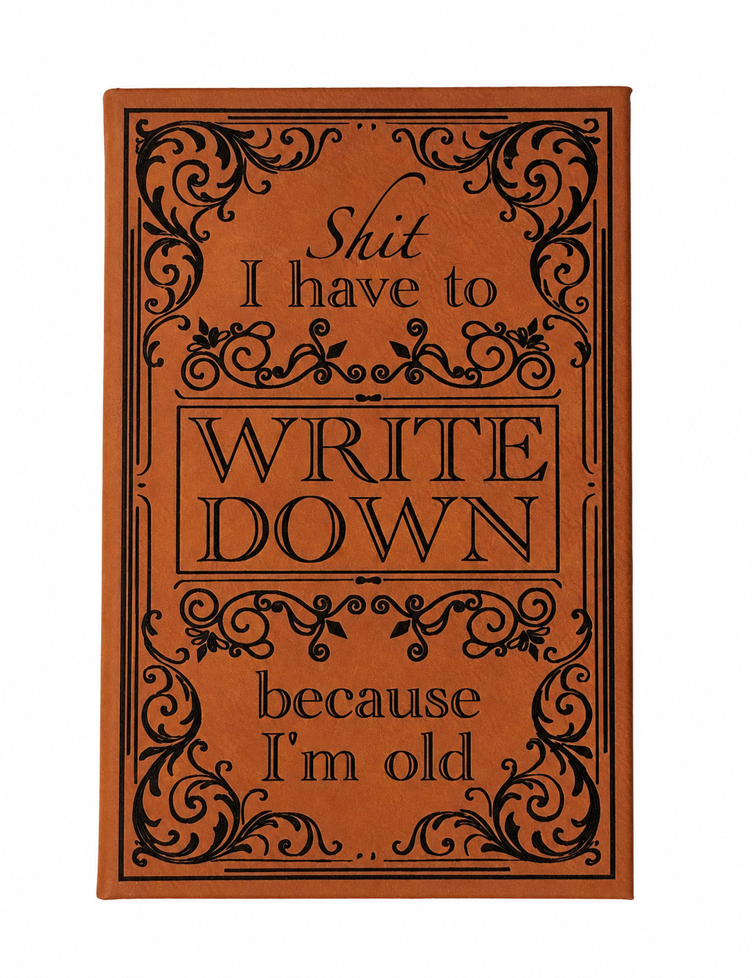 Men's Engraved Journals
