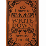 Men's Engraved Journals