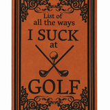 Men's Engraved Journals