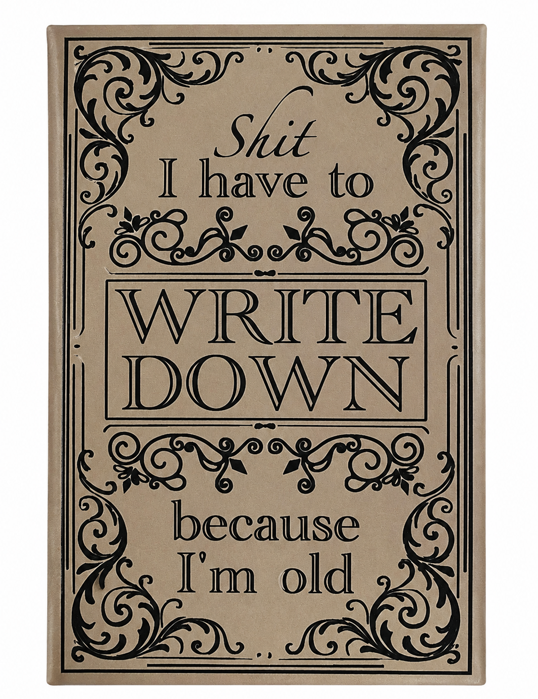 Men's Engraved Journals