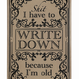 Men's Engraved Journals
