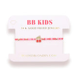 Beaded Blondes Cherry Sprinkle Bracelet Kids