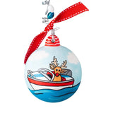 Christmas At The Lake Ornament